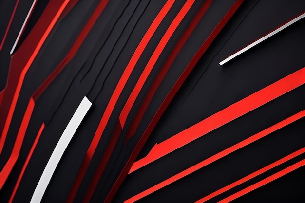 Dynamic Red Line Abstract Energetic Visuals for Creative Projects