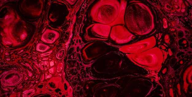 dynamic red patterns contemporary abstract art