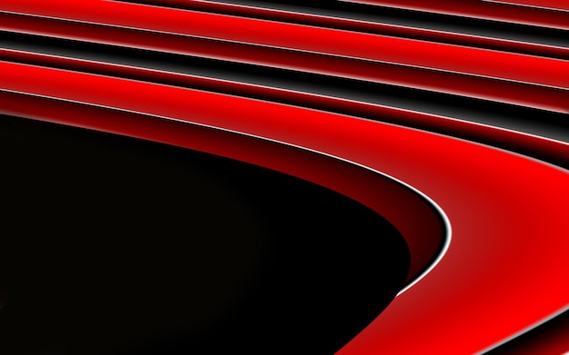 Dynamic red vibrant gradient abstract background