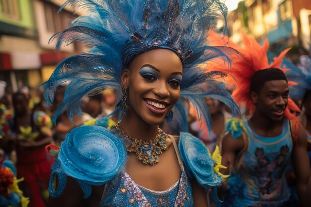 Dynamic Rio de Janeiro Street Party