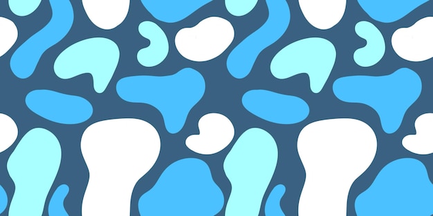 dynamic shapes and soothing colors create a harmonious seamless background for creative designs