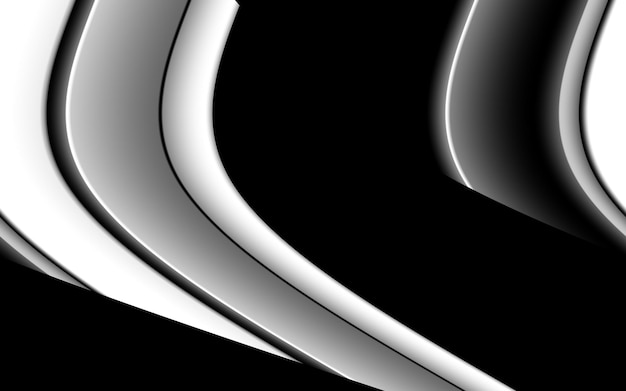 Dynamic Silver curve vibrant gradient abstract background