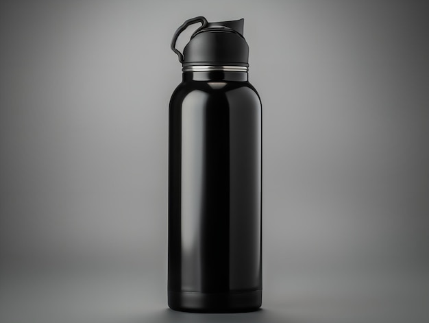 Dynamic Sports Water Bottle Mockup gegenereerd door AI