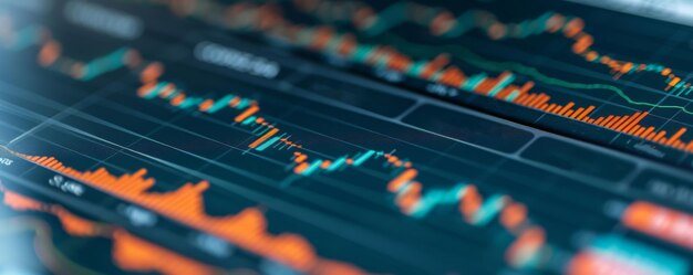 Dynamic Stock Market Dashboard Displaying Financial Data Analysis