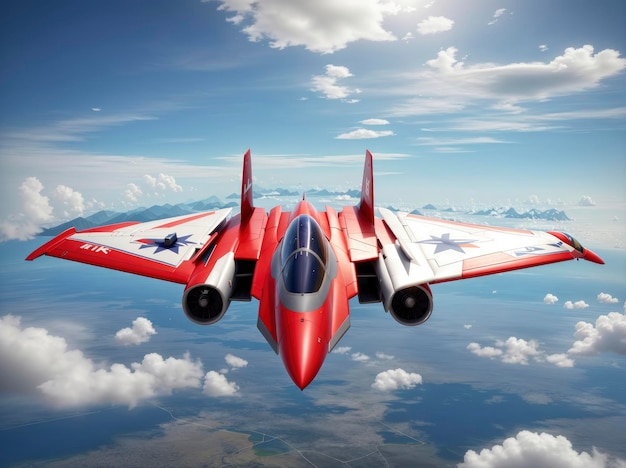 Photo dynamic visuals of rc fighter jets in action