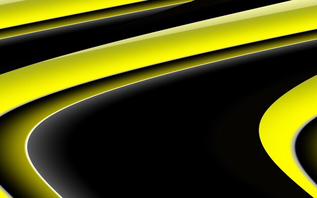 Dynamic yellow vibrant gradient abstract background