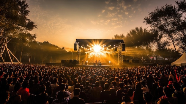 Dynamisch muziekfestival met artiesten uit verschillende genres _14xjpg