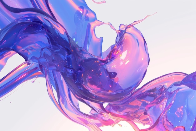 Dynamische abstracte ontwerpen voor visuele composities
