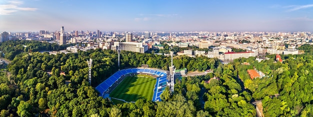 Dynamo stadion in kiev, oekraïne