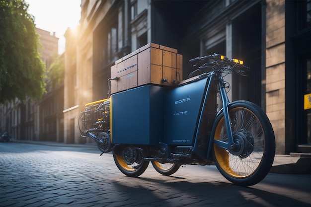 E cargo bike