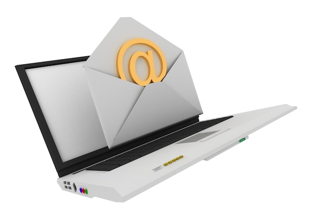 e-mail concept