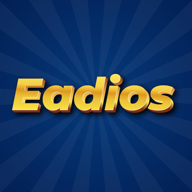 Eadios Text effect Gold JPG attractive background card photo