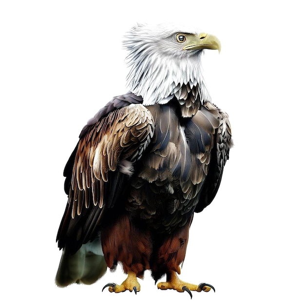 Eagle AI vector art digital illustration image