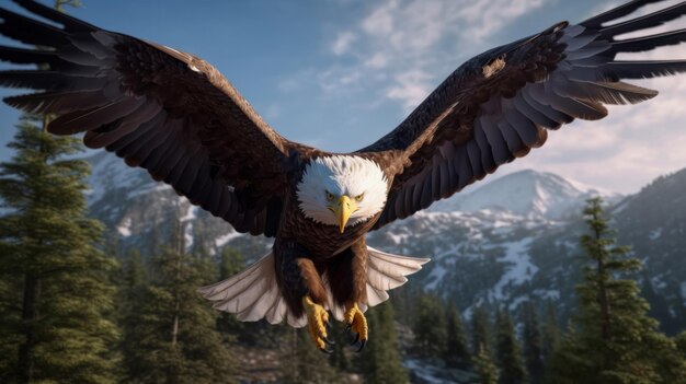 Eagle bird photo album full of majestic and powerful moments