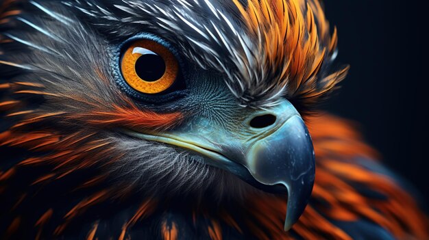 Eagle Close Up Portret hd foto