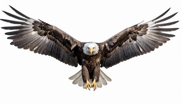 Eagle Elevation Front View Isolated