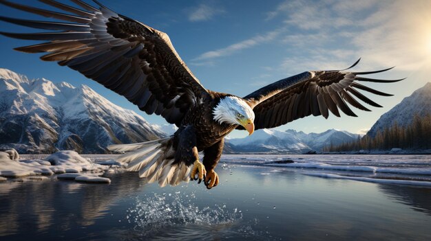 Eagle high quality background