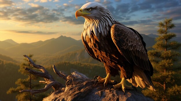 Eagle high quality background