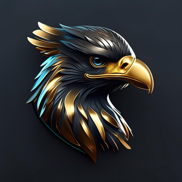 Eagle Illustration Generative AI