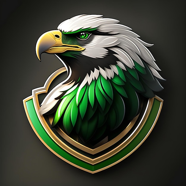 Eagle Mascot Logo