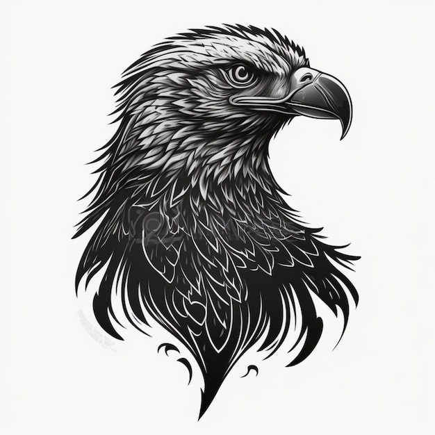 орел для татуировки