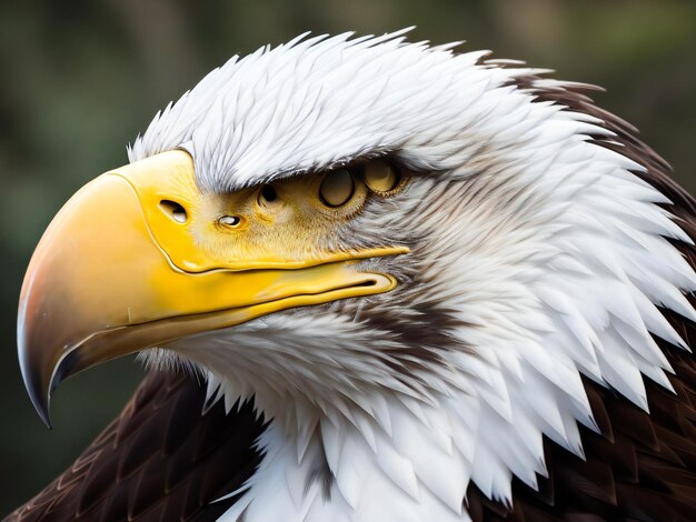 Photo eagles close up portrait ai generated