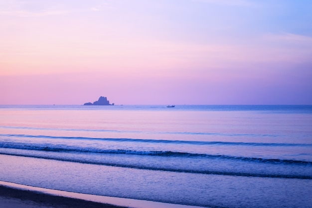 Seascape di primo mattino