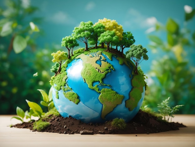 earth conservation development eco ecological environmental friendly global globe graphic