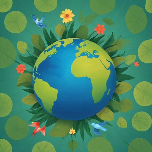 Earth Day background image