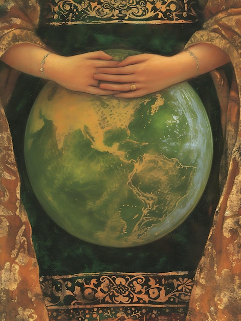 Photo earth day background poster mother earth wallpaper