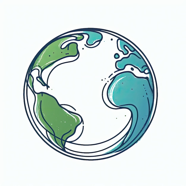 Earth Day Concept with Generative AI