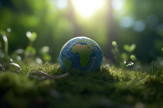 Earth day Generate Ai