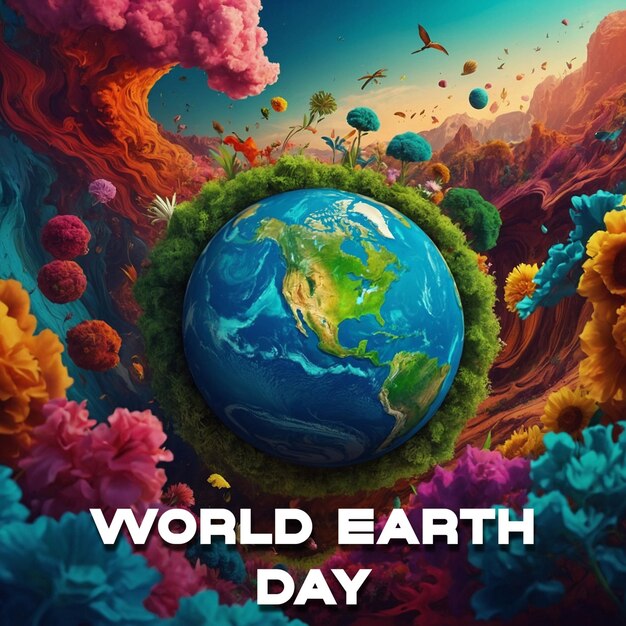 Earth day template