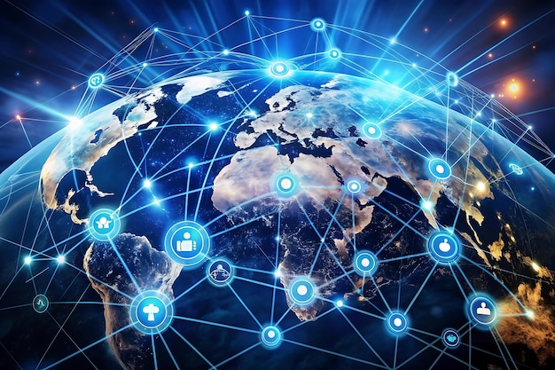 earth from space best internet concept of global business from concepts series