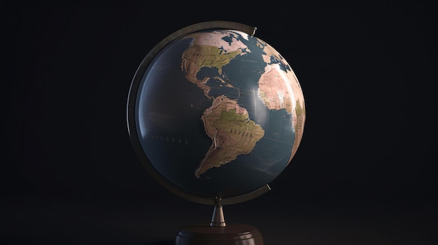 Earth globe