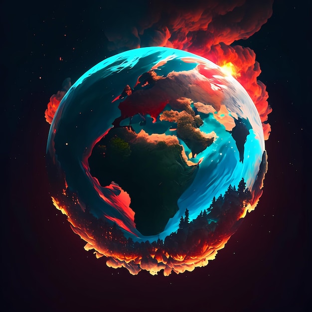 Earth illustration