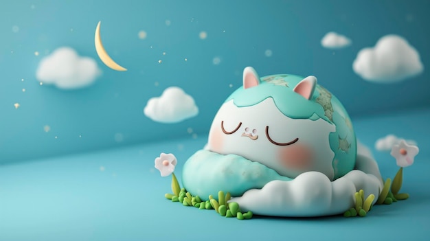 Earth is sleeping World Sleep Day