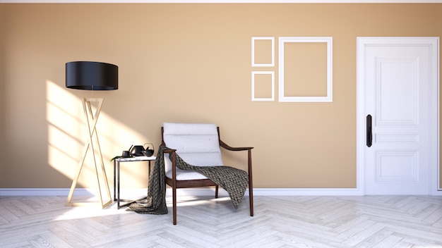 earth tone color room