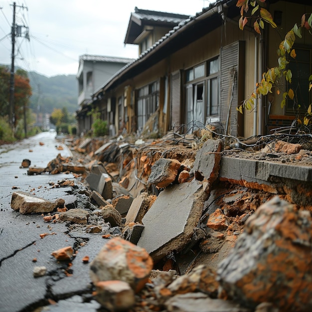 Photo earthquakes japan 2024 ai