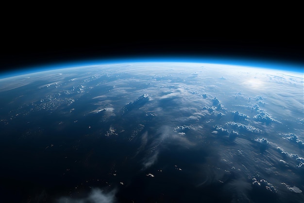 地球大気と宇宙の境界線