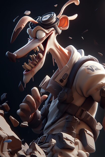Photo earthworm jim a spectacular visual showcase unleashing highintensity action and vivid cinematic
