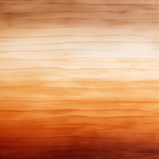 Photo earthy toned watercolor stripes in shades of brown and cream creating a calm and natural horizontal gradient background