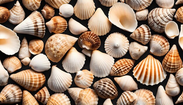 eashells on coastline ocean side occasion foundation