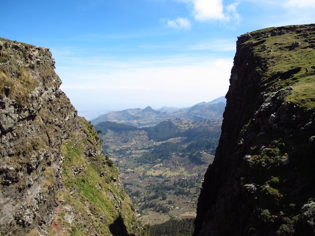 East African rift valley in Ethiopia