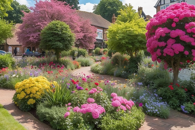 East grinstead in bloom