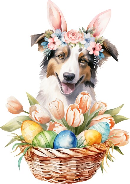 Easter aussie illustration