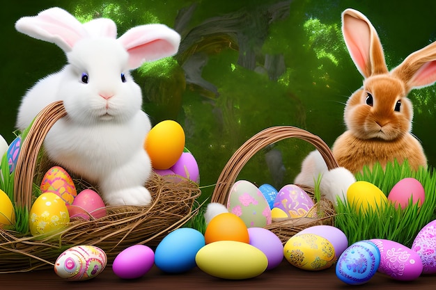 Easter Background Happy Easter Background Easter Day Background Easter Bunny Easter Egg