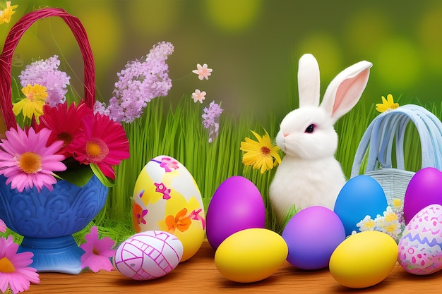 Easter Background Happy Easter Background Easter Day Background Easter Bunny Easter Egg