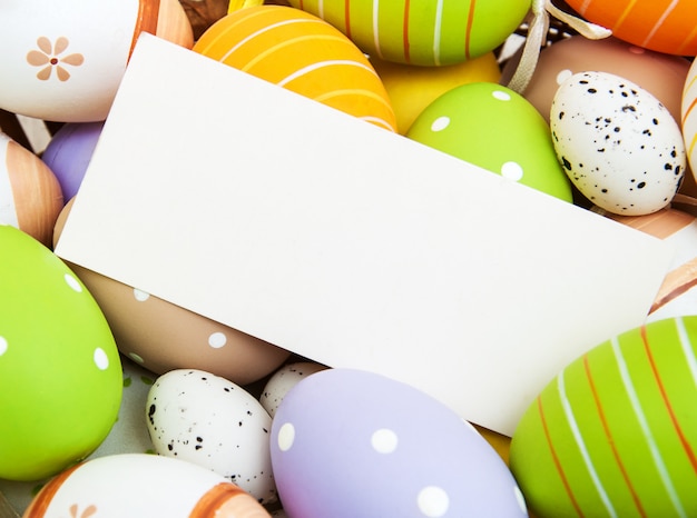 Photo easter background