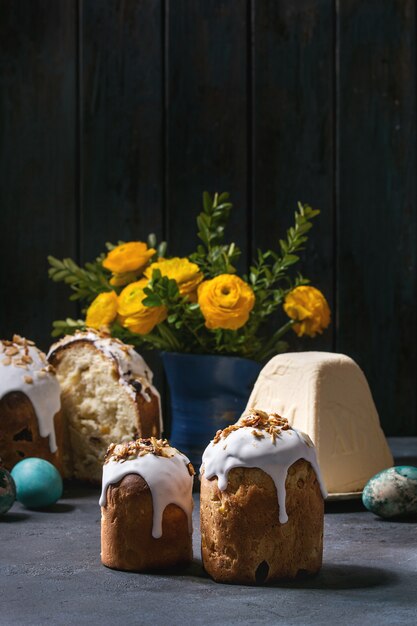 Photo easter cake kulich